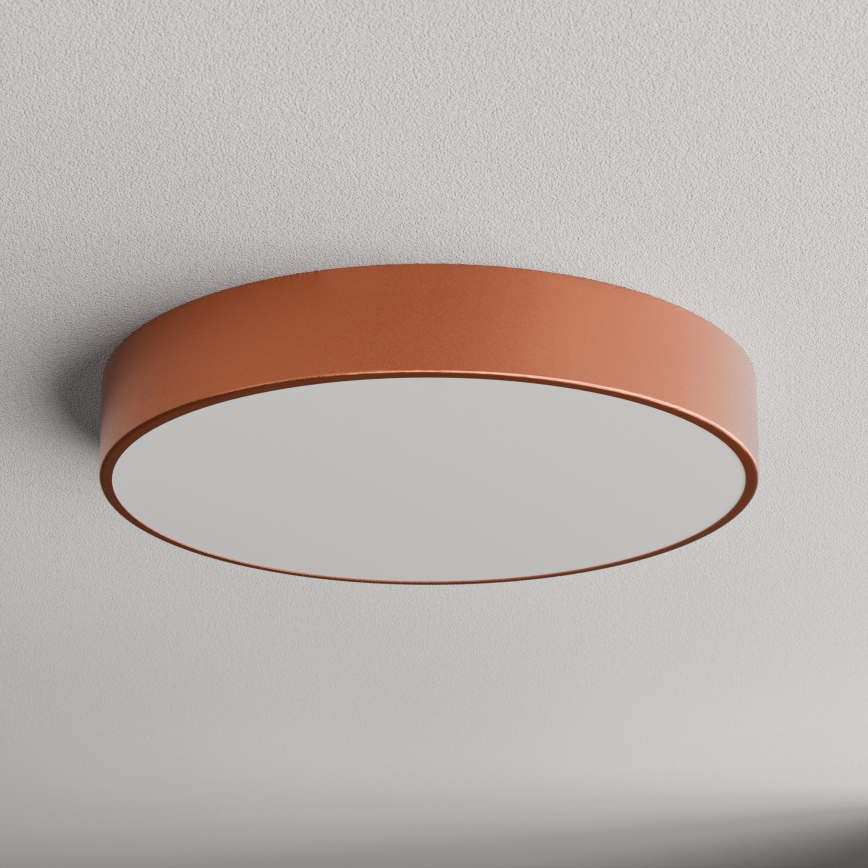Plafón de baño CLEO 4xE27/24W/230V diá. 50 cm cobre IP54