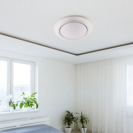 Plafón de baño LED regulable ADELA LED/72W/230V IP44 + CR