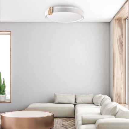 Plafón de baño LED regulable ARLETTA LED/72W/230V IP44 + control remoto