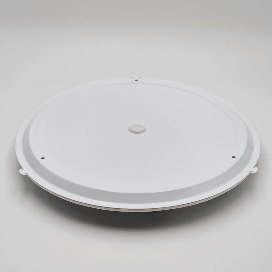 Plafón de baño OAK 3xE27/15W/230V roble ø 37 cm IP54 - FSC Certificado