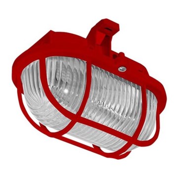 Plafón de exterior OVAL 1xE27/60W/230V IP44