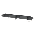 Plafón DIAZ 3xGX53/12W/230V negro