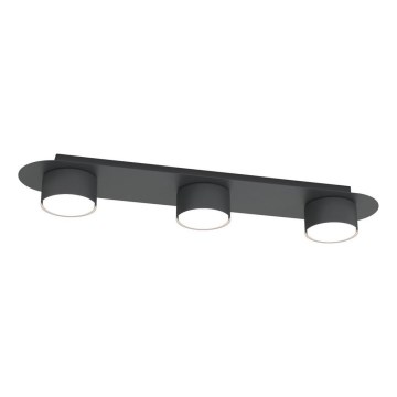 Plafón DIAZ 3xGX53/12W/230V negro
