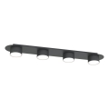 Plafón DIAZ 4xGX53/12W/230V negro