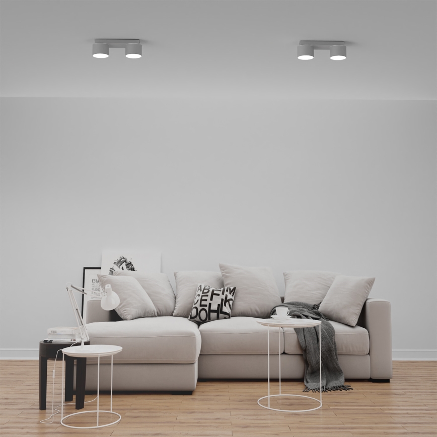 Plafón DIXIE 2xGX53/11W/230V blanco