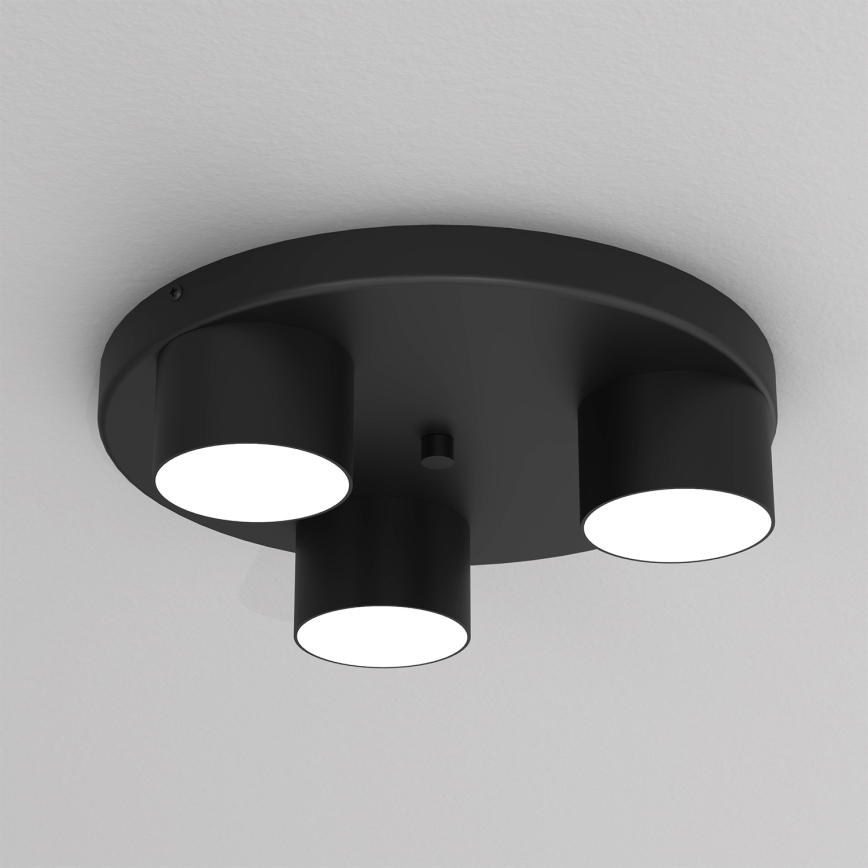 Plafón DIXIE 3xGX53/11W/230V negro