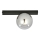 Plafón FIT 1xE14/10W/230V negro/gris
