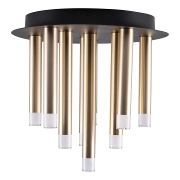 Plafón GLAM 9xG9/8W/230V dorado