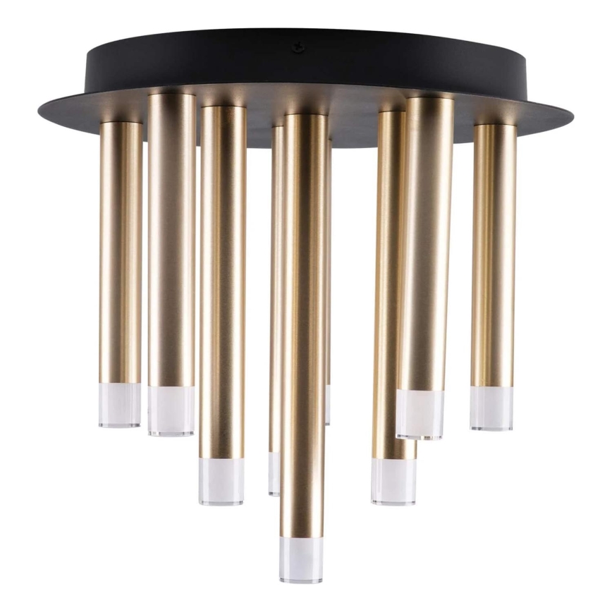 Plafón GLAM 9xG9/8W/230V dorado