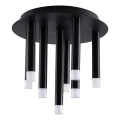 Plafón GLAM 9xG9/8W/230V negro