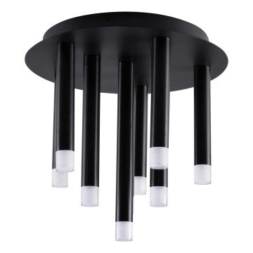 Plafón GLAM 9xG9/8W/230V negro