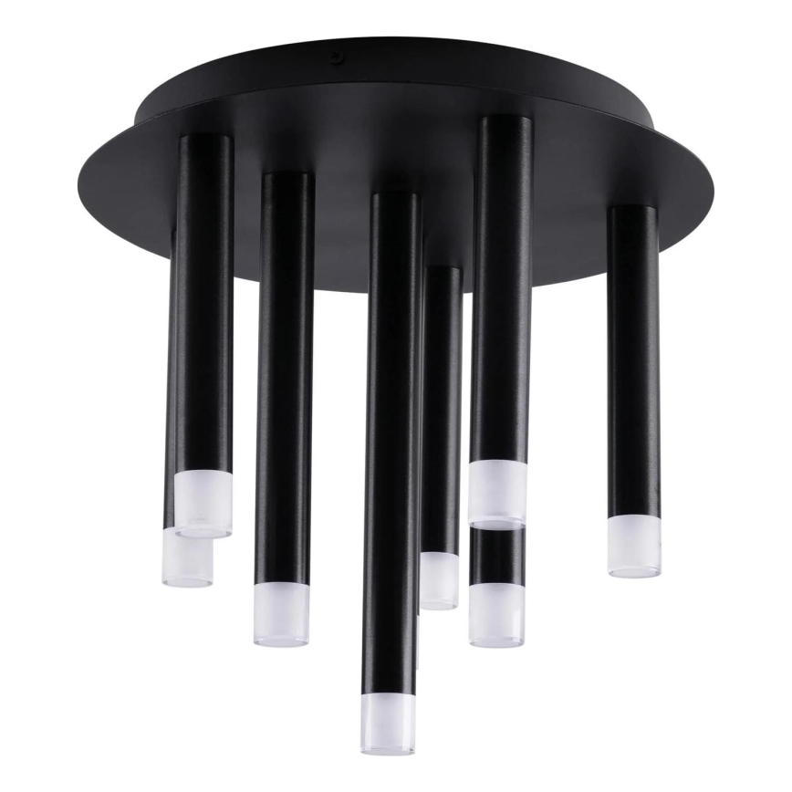 Plafón GLAM 9xG9/8W/230V negro