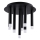 Plafón GLAM 9xG9/8W/230V negro