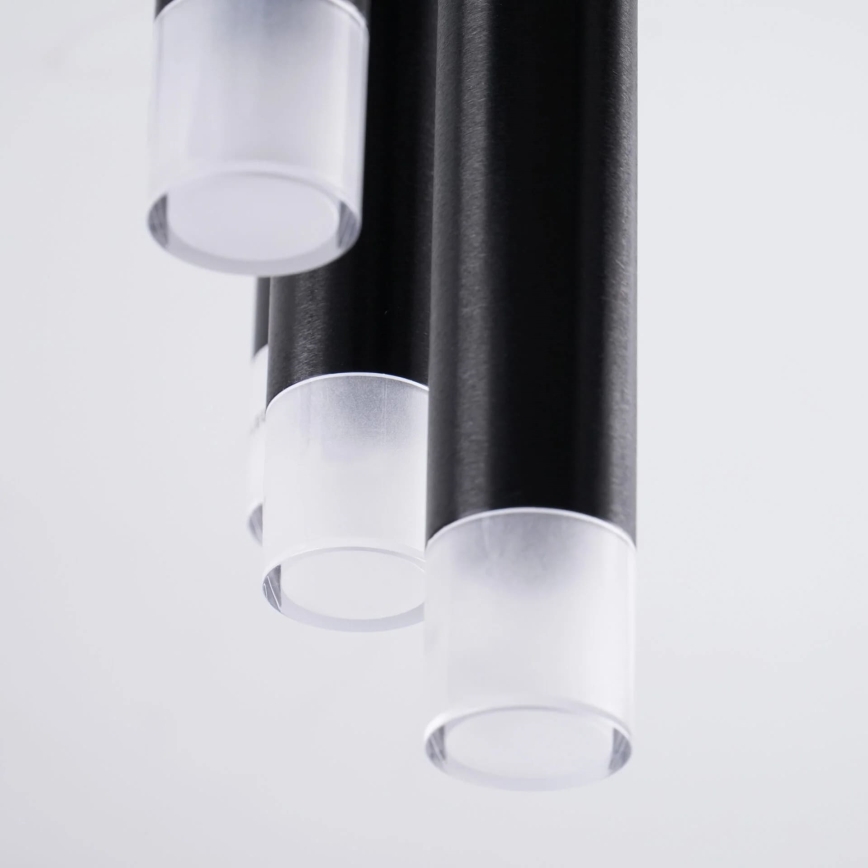Plafón GLAM 9xG9/8W/230V negro