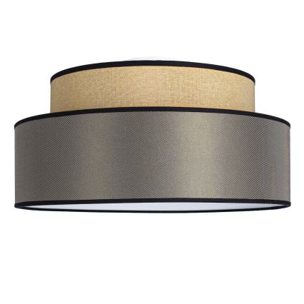 Plafón GRACE 1xE27/60W/230V beige/marrón