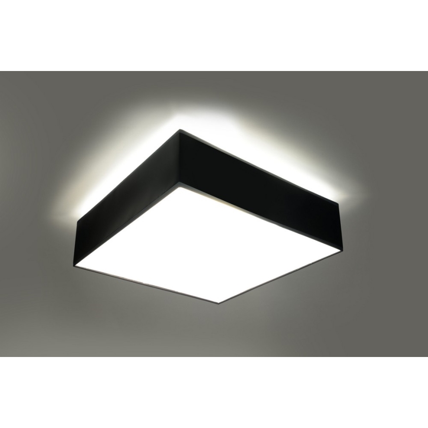Plafón HORUS 35 2xE27/60W/230V negro