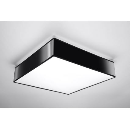 Plafón HORUS 45 3xE27/60W/230V negro