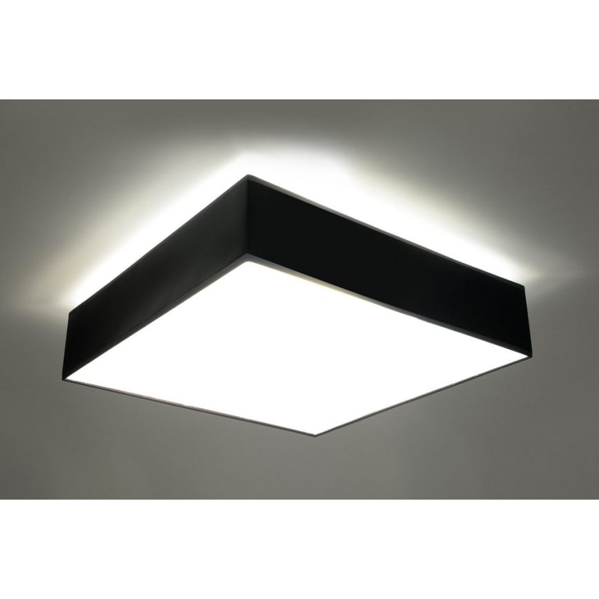 Plafón HORUS 45 3xE27/60W/230V negro