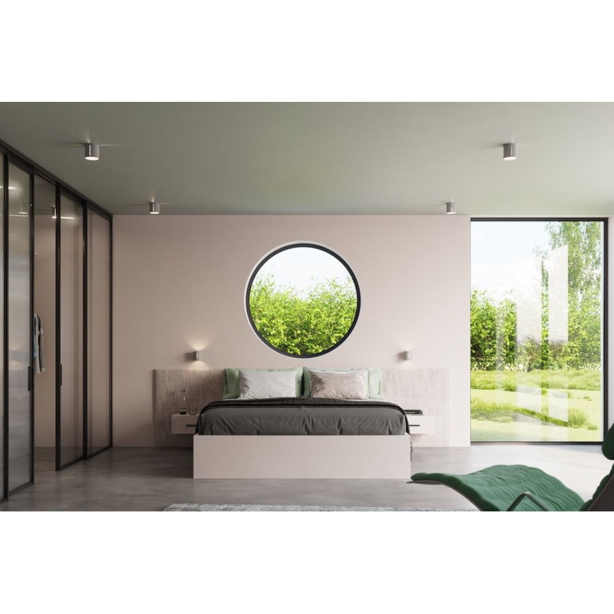 Plafón INEZ 1xG9/40W/230V gris