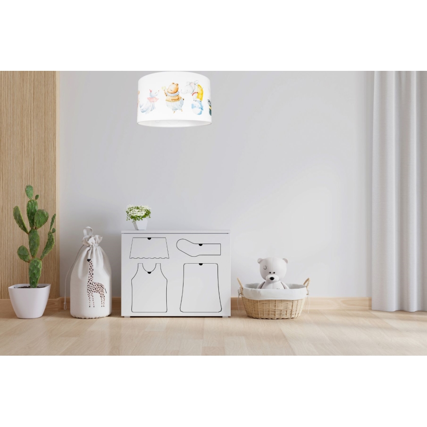 Plafón infantil CIRCUS 1xE27/60W/230V