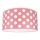 Plafón infantil DOTS PINK 2xE27/60W/230V rosa