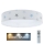 Plafón infantil LED regulable SMART GALAXY KIDS LED/24W/230V 3000-6500K estrellas blanco/gris/azul + mando a distancia
