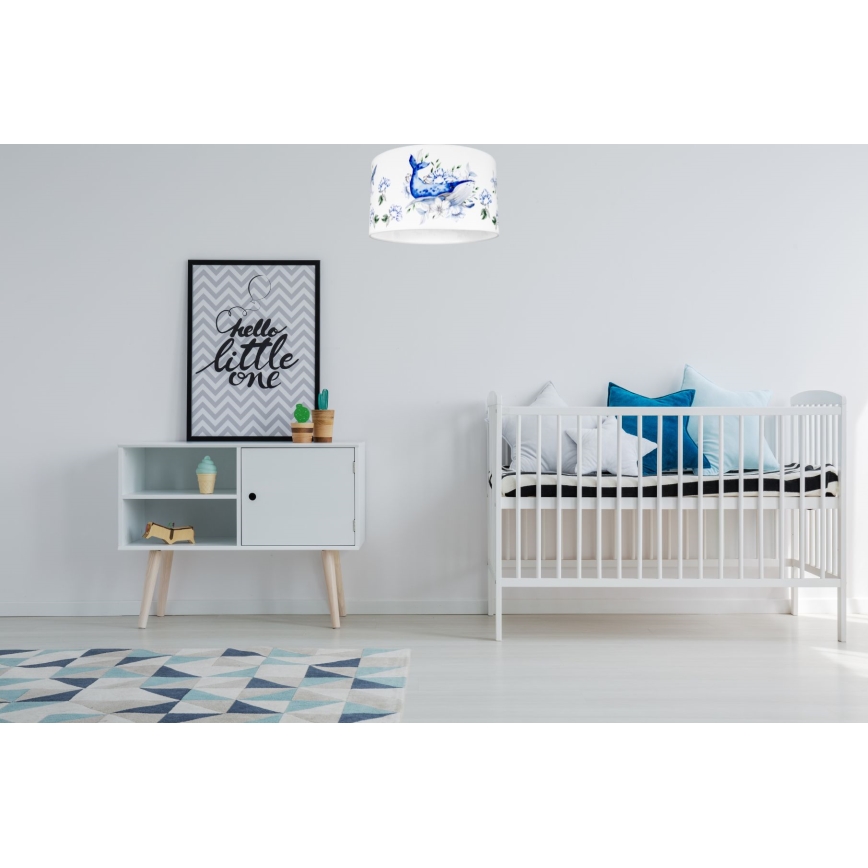 Plafón infantil OCEAN 1xE27/60W/230V