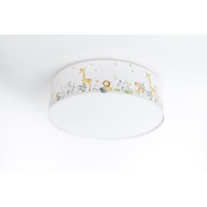 Plafón infantil SWEET DREAMS 2xE27/60W/230V diá. 40 cm