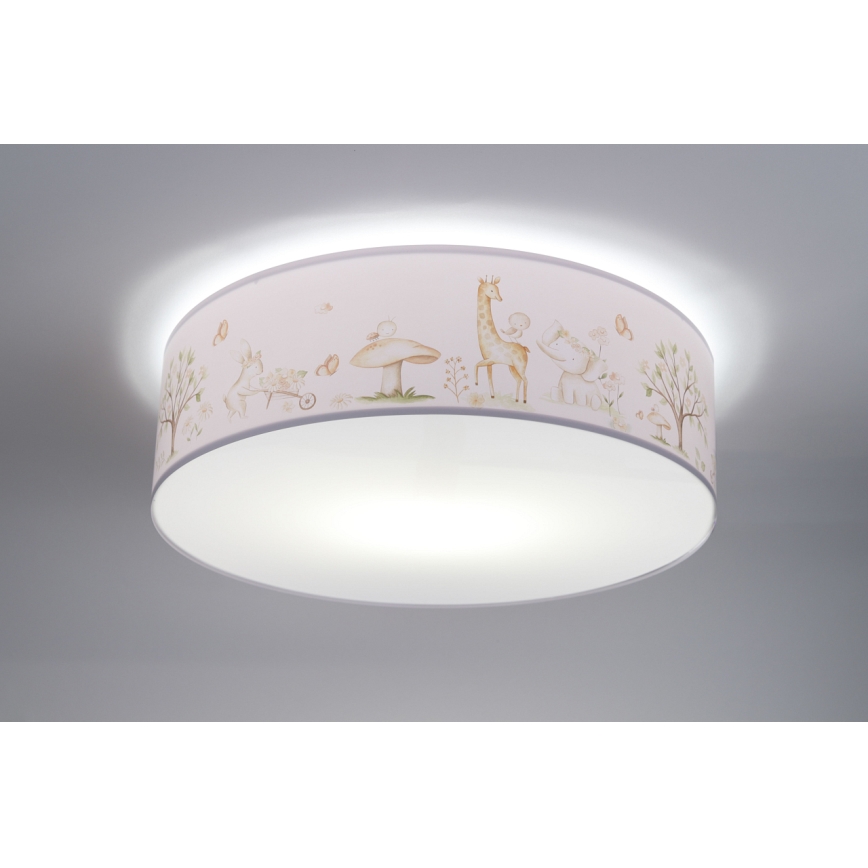 Plafón infantil SWEET DREAMS 2xE27/60W/230V diá. 40 cm