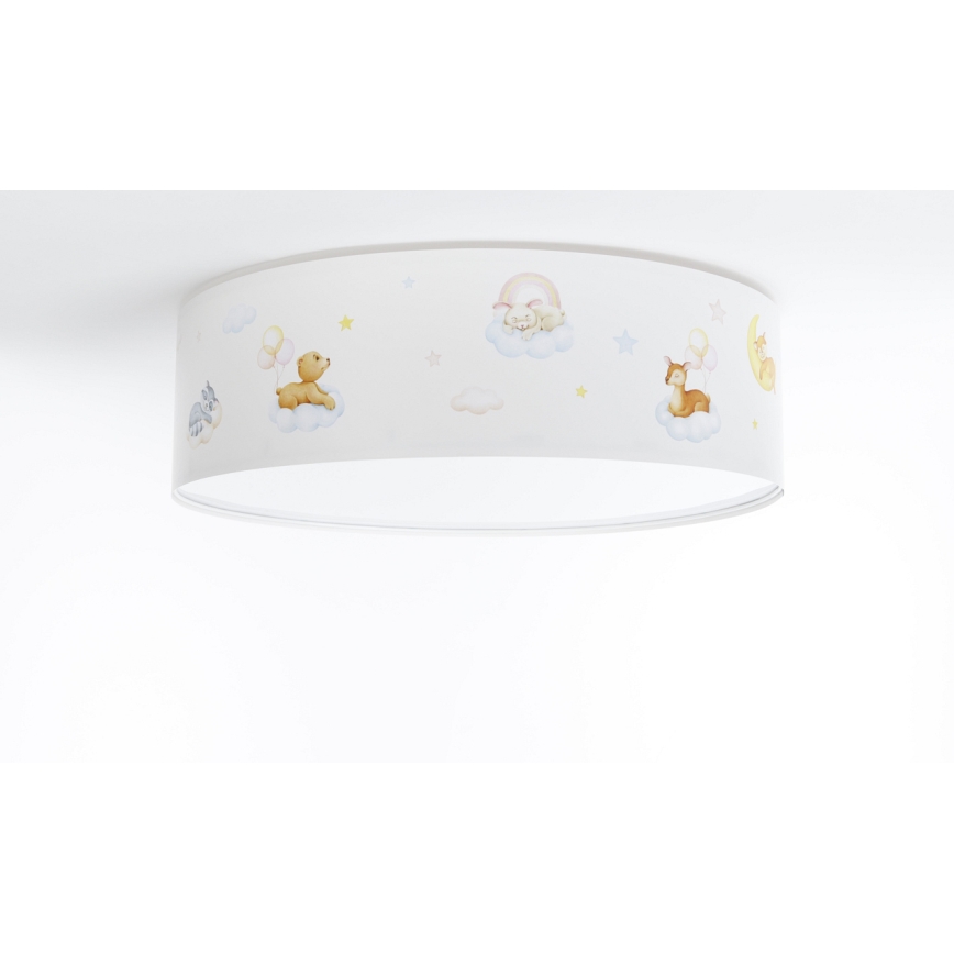 Plafón infantil SWEET DREAMS 2xE27/60W/230V diá. 40 cm