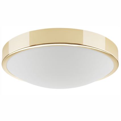 Plafón JONAS 2xE27/60W/230V diá. 36 cm dorado