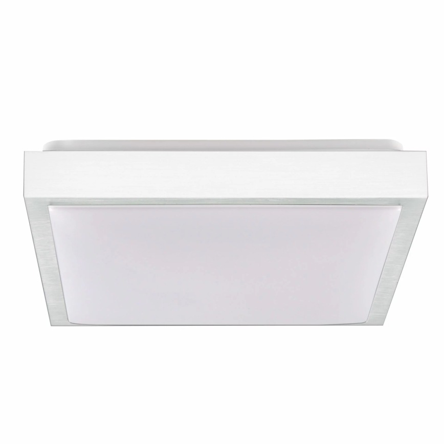 Plafón KAZIMIERZ 2xE27/20W/230V 29,5x29,5 cm plata
