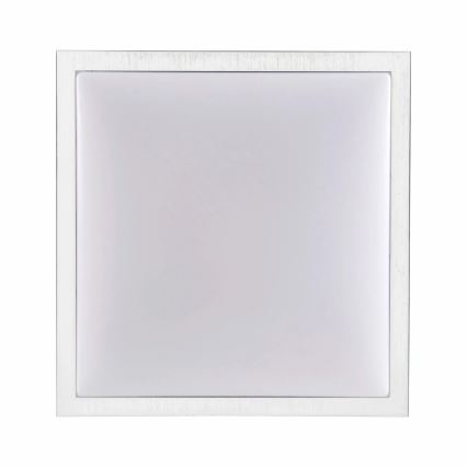 Plafón KAZIMIERZ 2xE27/20W/230V 29,5x29,5 cm plata