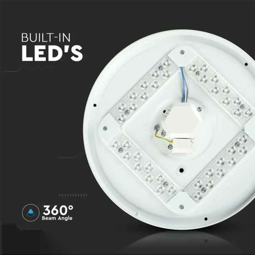Plafón LED/36W/230V 50 cm 3000K/4000K/6400K