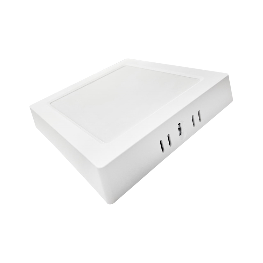 Plafón LED BLOCK LED/12W/230V 4000K 16,7x16,7 cm blanco