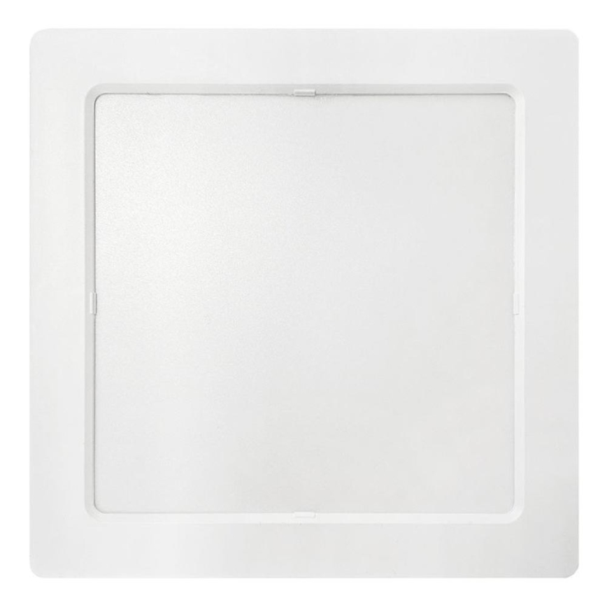 Plafón LED BLOCK LED/18W/230V 4000K 21,4x21,4 cm blanco