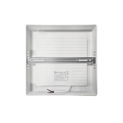 Plafón LED BLOCK LED/18W/230V 4000K 21,4x21,4 cm blanco