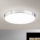Plafón LED BULLY LED/28W/230V diá. 28 cm cromo brillante