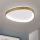 Plafón LED CHARLIE LED/35W/230V diá. 45 cm dorado