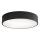 Plafón LED CLEO LED/43W/230V 3000K diá. 40 cm negro
