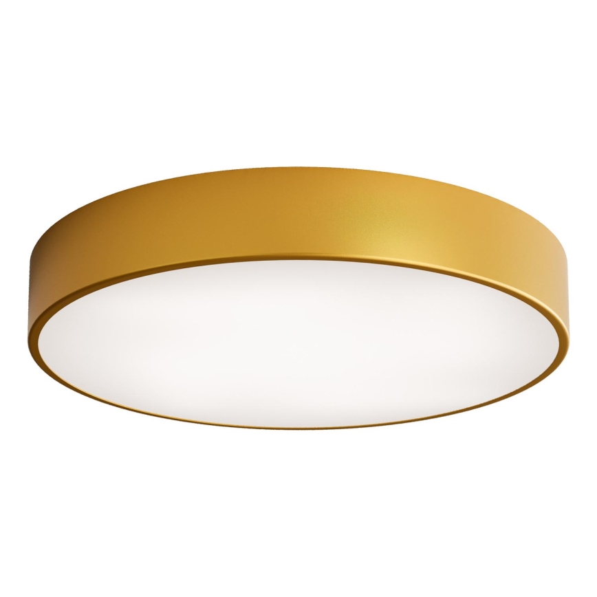 Plafón LED CLEO LED/69W/230V 3000K diá. 50 cm dorado