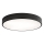 Plafón LED CLEO LED/69W/230V 3000K diá. 60 cm negro