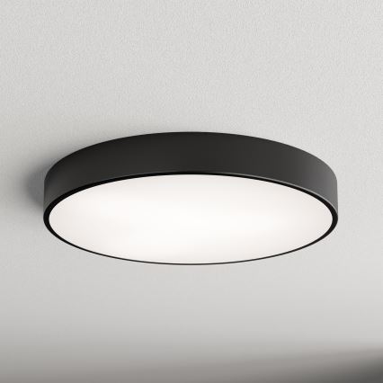 Plafón LED CLEO LED/69W/230V 3000K diá. 60 cm negro