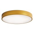 Plafón LED CLEO LED/69W/230V 4000K diá. 60 cm dorado
