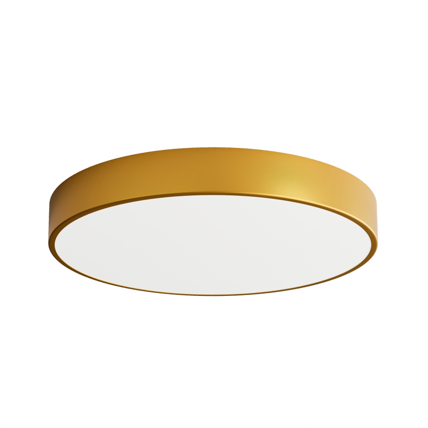Plafón LED CLEO LED/69W/230V 4000K diá. 60 cm dorado