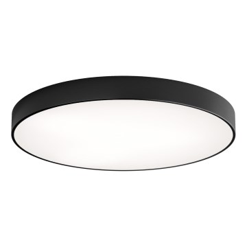 Plafón LED CLEO LED/96W/230V 4000K diá. 80 cm negro