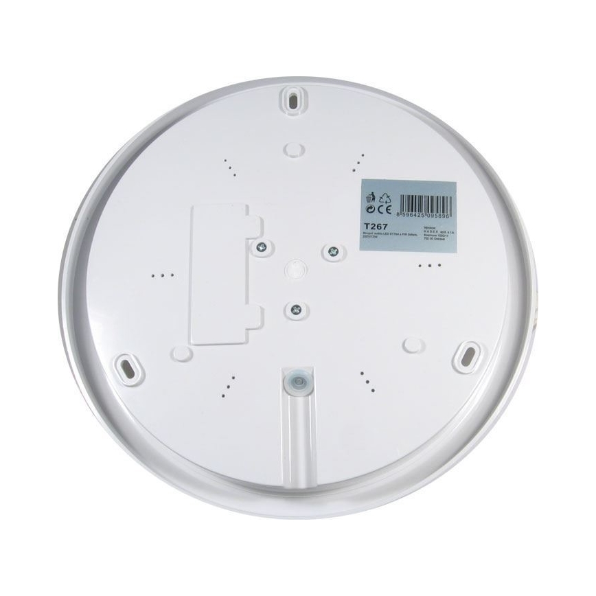 Plafón LED con sensor LED/12W/230V