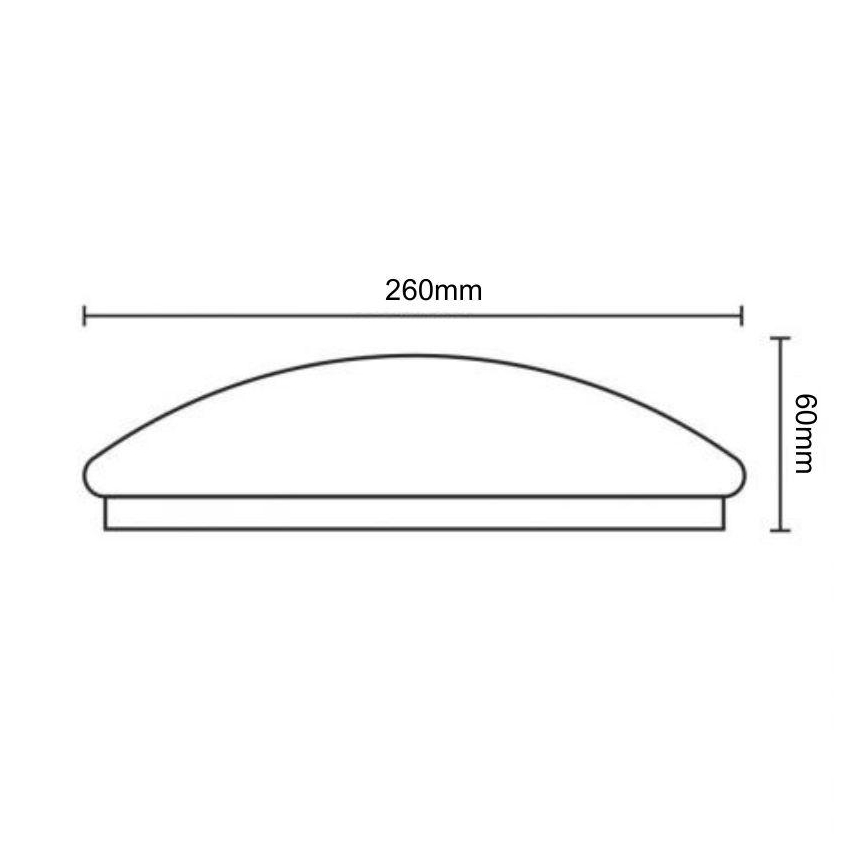 Plafón LED con sensor OPAL LED/12W/230V 4000K