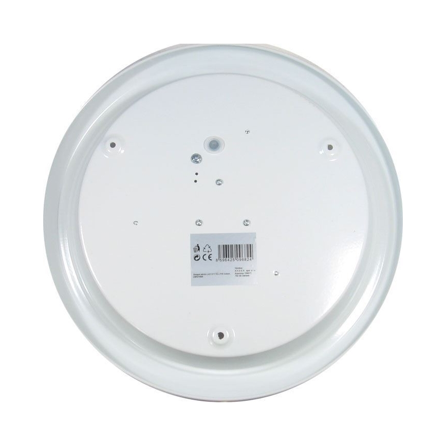 Plafón LED con sensor PIR LED/16W/230V 4000K