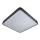 Plafón LED con sensor WILTON LED/24W/230V 37,5x37,5 cm antracita